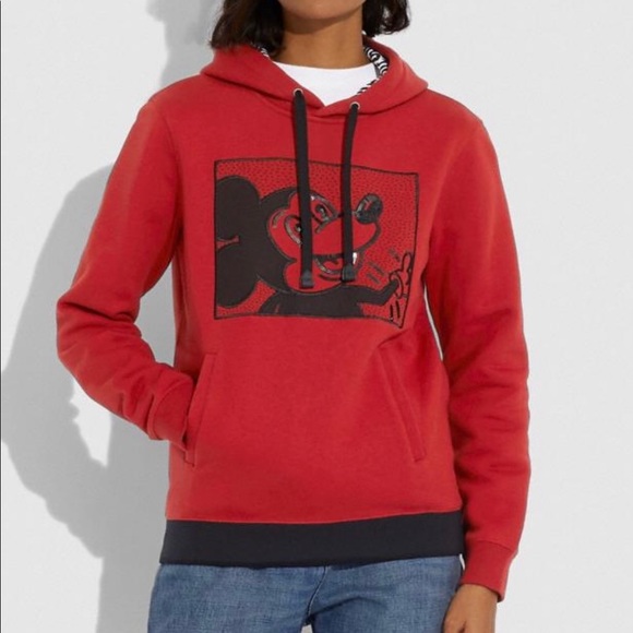 Keith Haring Hoodie Coach Disney Hoodie Coach Disney Mickey Mouse